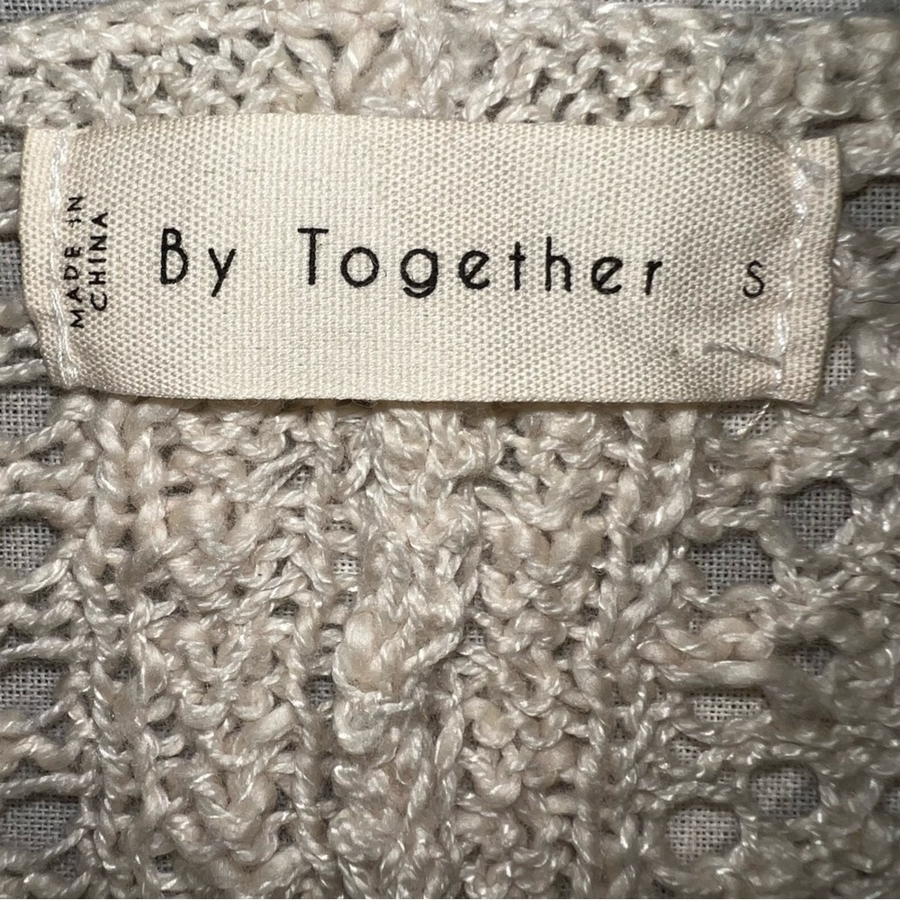 By Together Boho Sweater Size Small - Picture 5 of 5